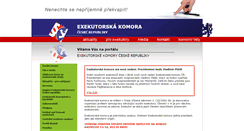 Desktop Screenshot of ekcr.cz